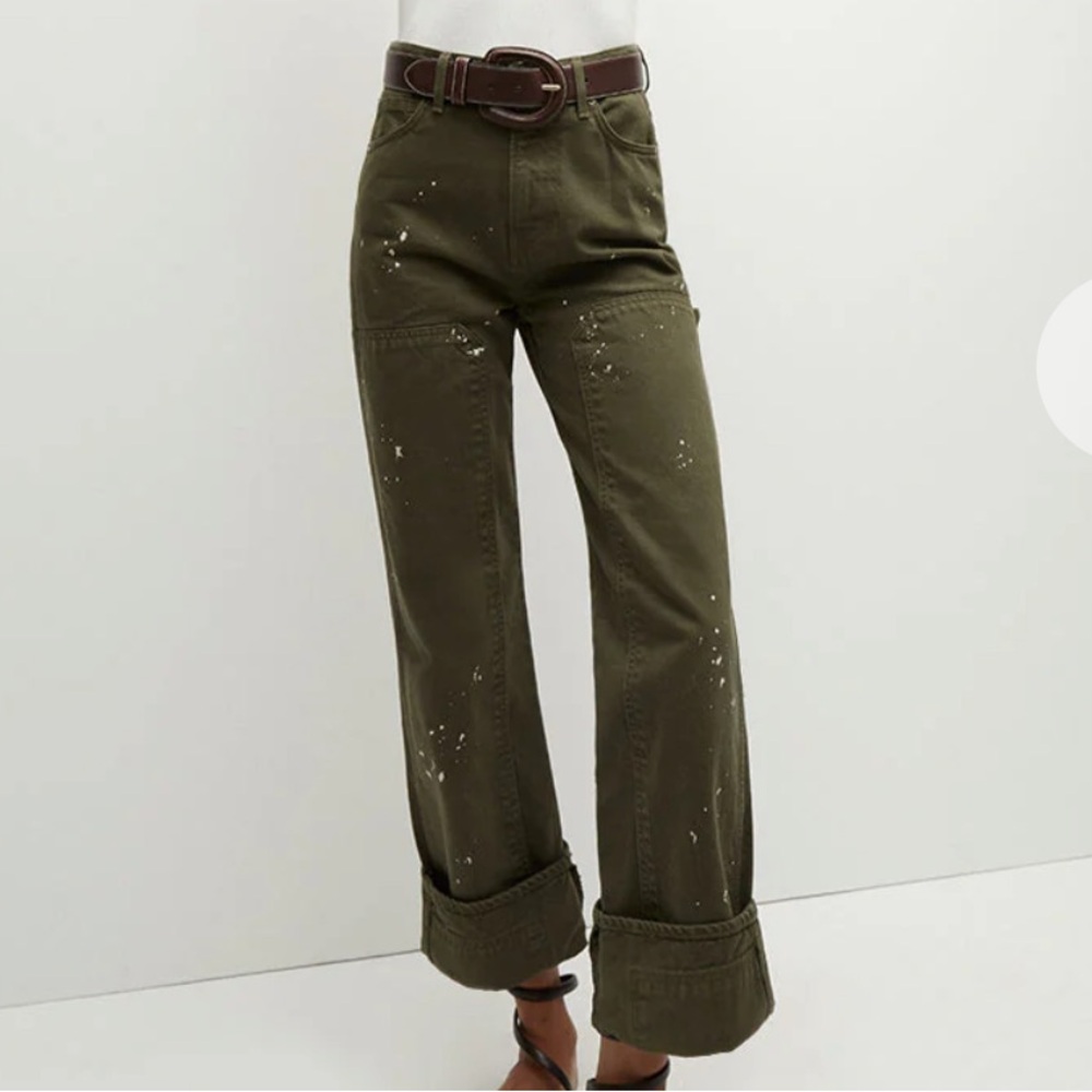 DYLAN STRAIGHT-LEG JEAN | CUFFED NWT